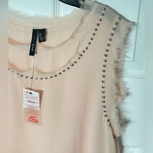 Mango MNG Top Size S Peach